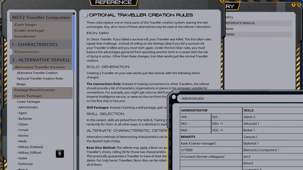 Fantasy Grounds - Traveller Companion