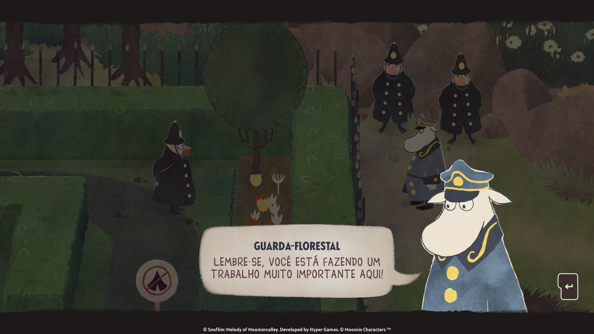Screenshot de Snufkin