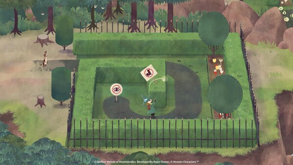 Screenshot z Snufkin: Melody of Moominvalley