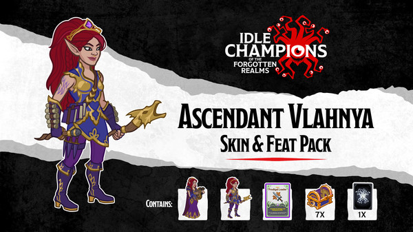 Idle Champions - Ascendant Vlahnya Skin & Feat Pack