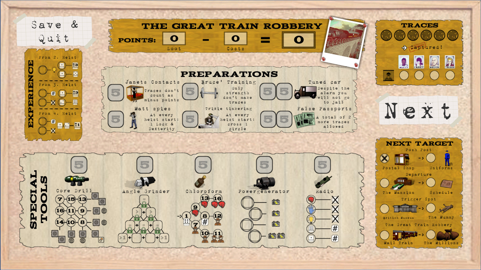 #4. Clou - Roll & Heist (Steam) By: Boardgame Racoon e.K.