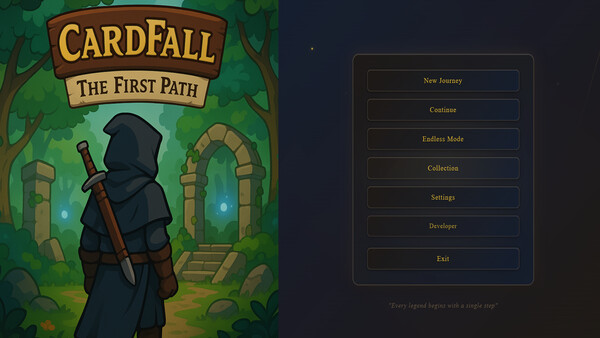 Cardfall - The First Path screenshot 1