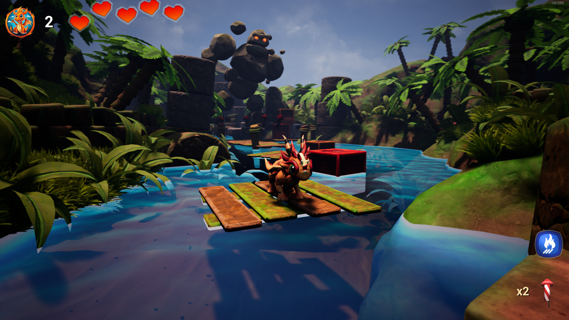 screenshot of Adventure of Emberclaw 5