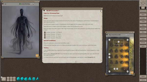 Fantasy Grounds - A Christmas Carol Adventure & Maps