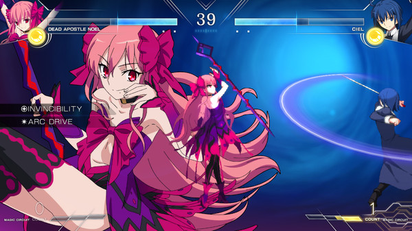 MELTY BLOOD: TYPE LUMINA - Dead Apostle Noel Playable Character