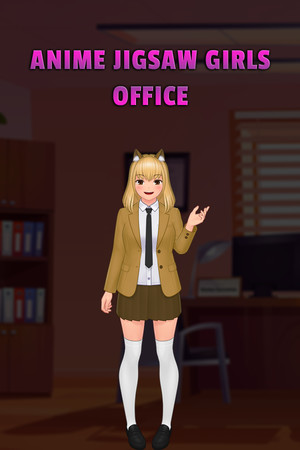 Anime Jigsaw Girls - Office cover art