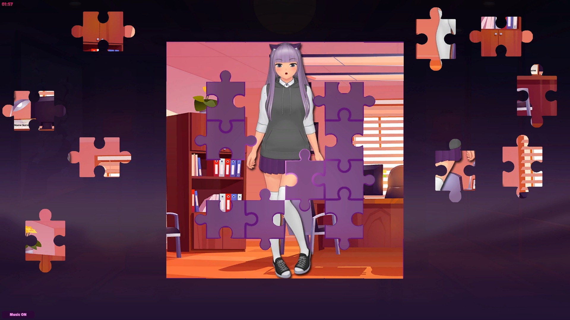 Anime Jigsaw Girls - Office Featured Screenshot #1