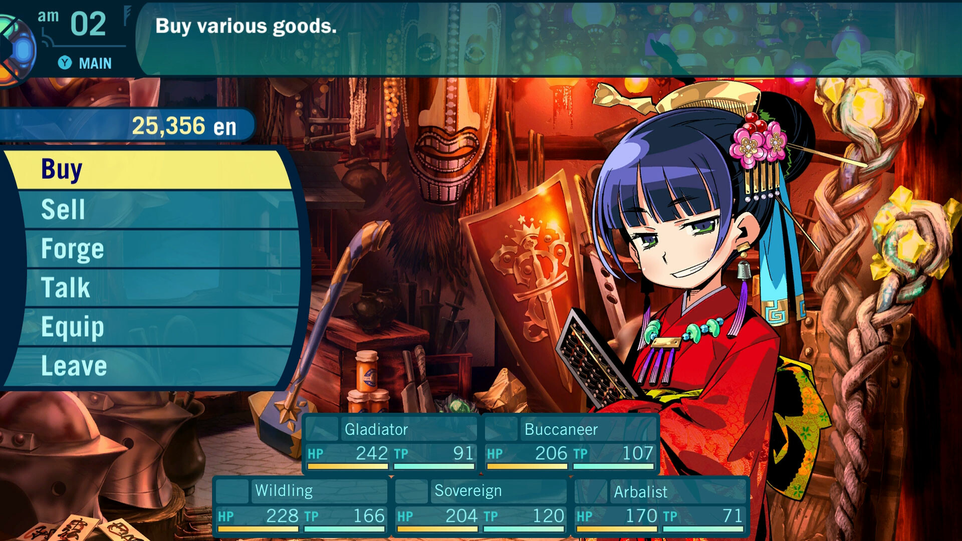 Etrian Odyssey III HD screenshot #1