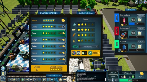 Screenshot z Smart Factory Tycoon: Beginnings