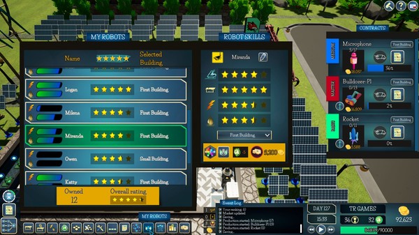 Screenshot z Smart Factory Tycoon: Beginnings