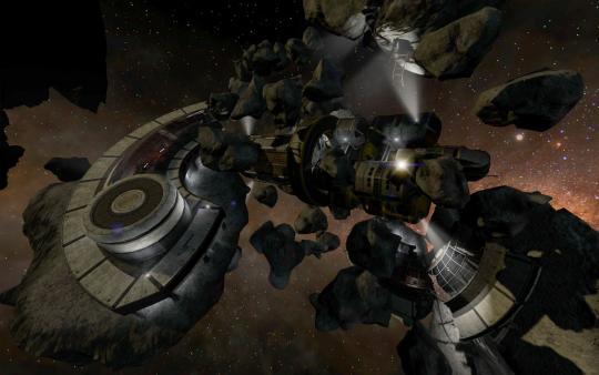 Screenshot z Shattered Horizon