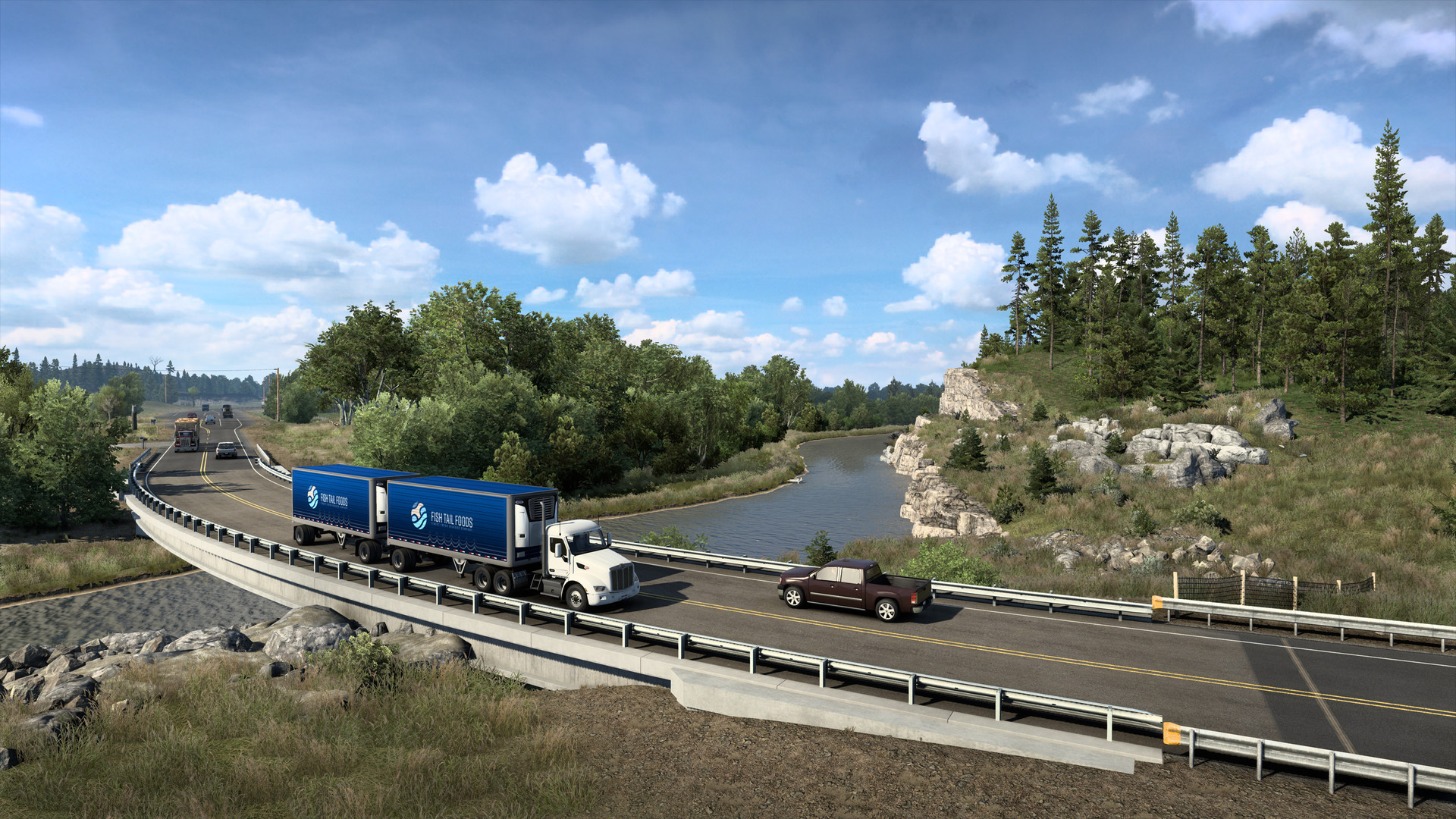 American Truck Simulator - Montana gameplay screenshot 1