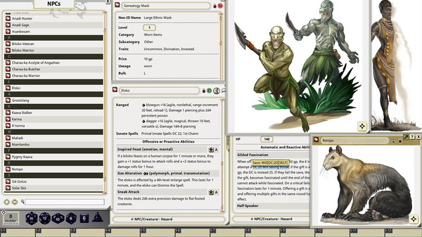 Fantasy Grounds - Pathfinder 2 RPG - Pathfinder Lost Omens: The Mwangi Expanse