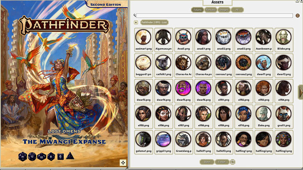 Fantasy Grounds - Pathfinder 2 RPG - Pathfinder Lost Omens: The Mwangi Expanse