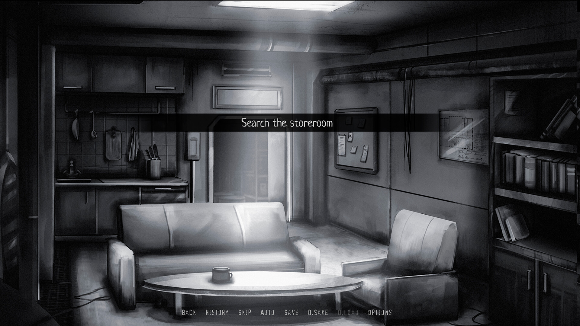 The Bunker Notes - Horror/Drama Visual Novel screenshot 5