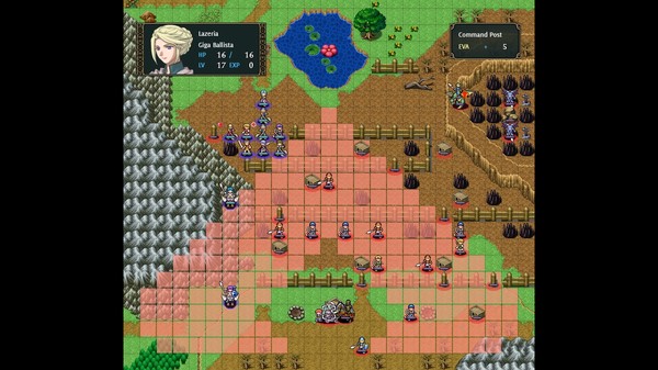 Screenshot z Vestaria Saga II: The Sacred Sword of Silvanister