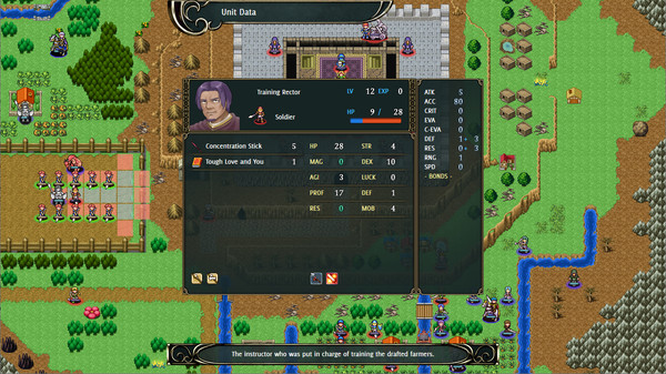 Screenshot z Vestaria Saga II: The Sacred Sword of Silvanister