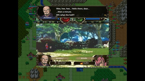 Screenshot z Vestaria Saga II: The Sacred Sword of Silvanister