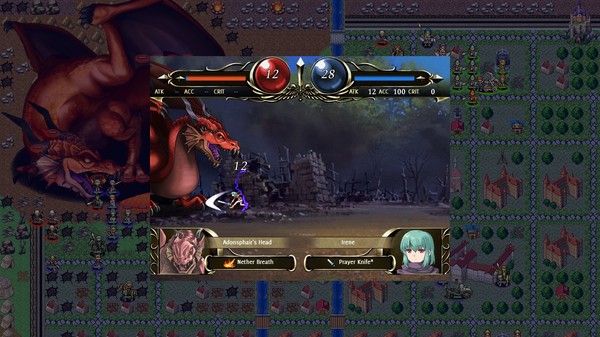 Screenshot z Vestaria Saga II: The Sacred Sword of Silvanister