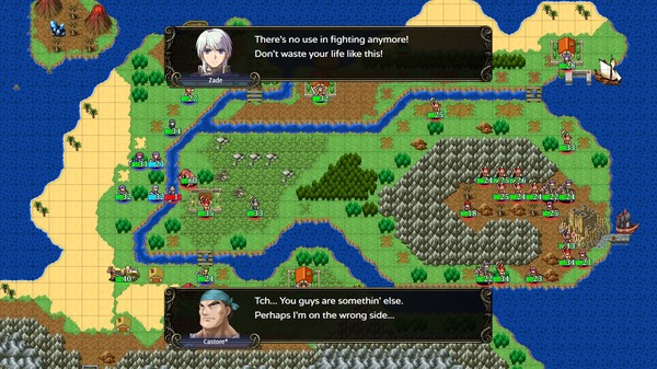 Screenshot z Vestaria Saga II: The Sacred Sword of Silvanister