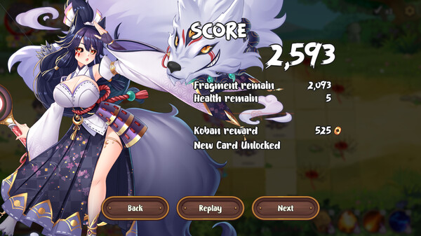 Screenshot z Yokai Art: Night Parade of One Hundred Demons
