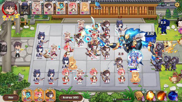 Screenshot z Yokai Art: Night Parade of One Hundred Demons