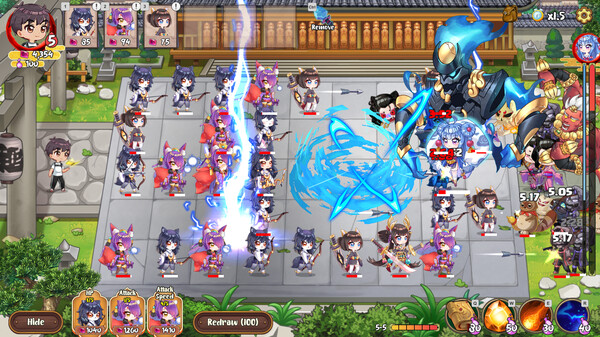 Screenshot z Yokai Art: Night Parade of One Hundred Demons