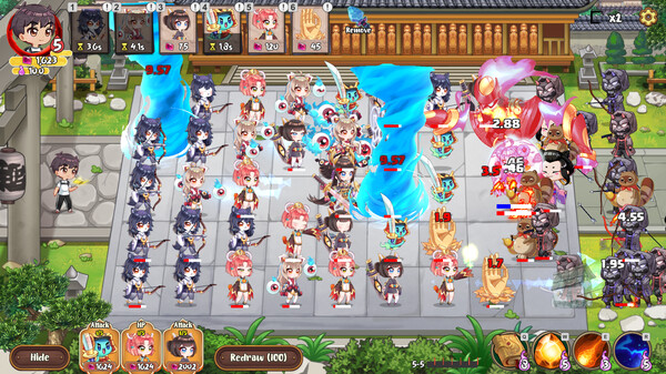Screenshot z Yokai Art: Night Parade of One Hundred Demons