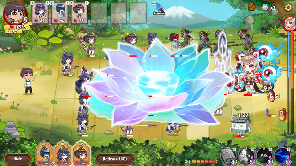 Screenshot z Yokai Art: Night Parade of One Hundred Demons