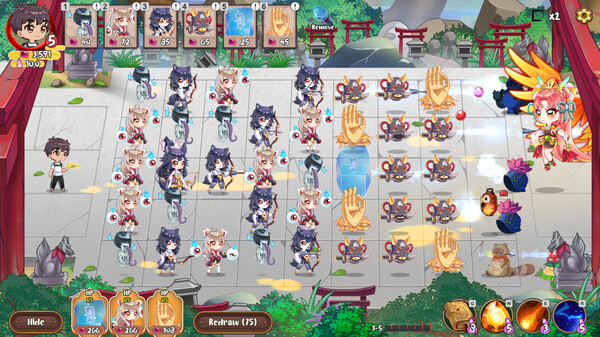 Screenshot z Yokai Art: Night Parade of One Hundred Demons