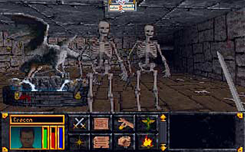Screenshot z The Elder Scrolls: Arena