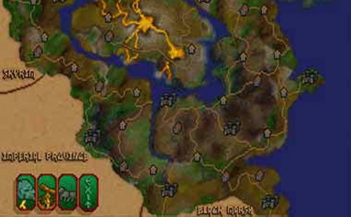 Screenshot z The Elder Scrolls: Arena