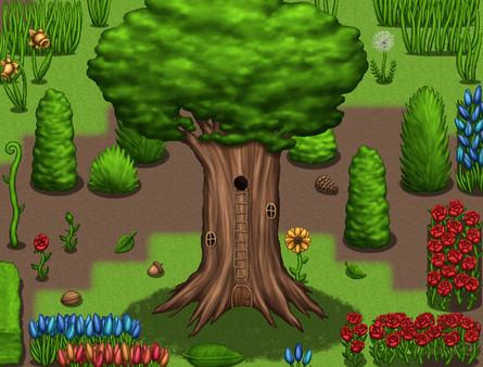 RPG Maker MZ - Big Garden Tiles