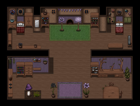 Screenshot z RPG Maker MZ - Big Garden Tiles Screenshot z RPG Maker MZ - Big Garden Tiles