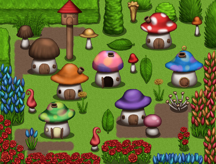 RPG Maker MZ - Big Garden Tiles