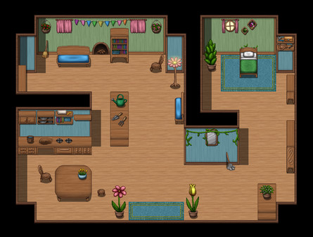 RPG Maker MZ - Big Garden Tiles