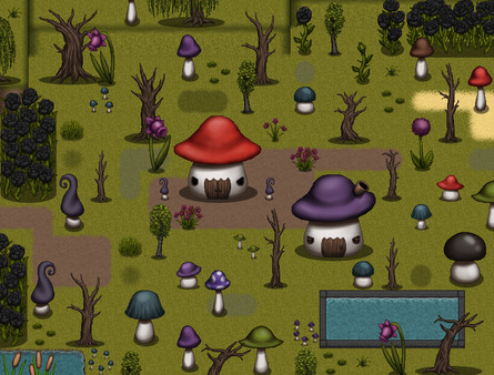 RPG Maker MZ - Big Garden Tiles