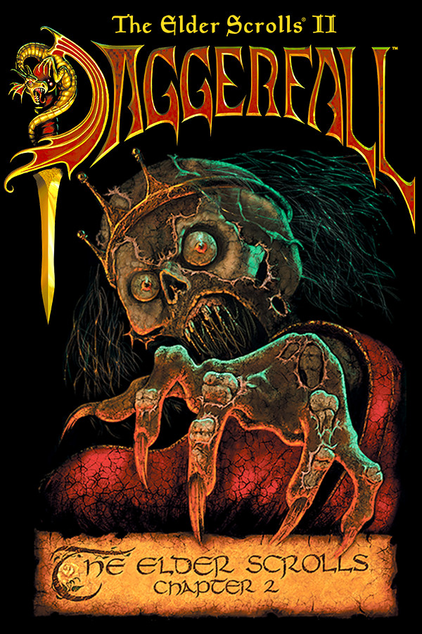 Capa de The Elder Scrolls II: Daggerfall