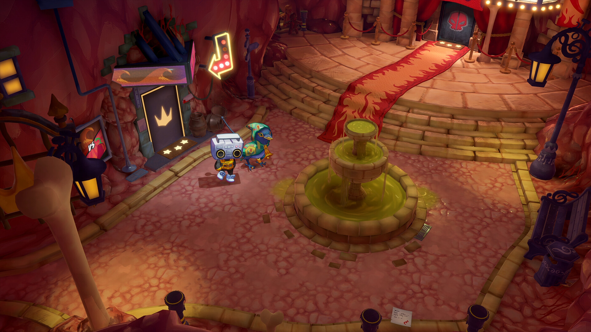 Скриншот игры SUPER CRAZY RHYTHM CASTLE - 5