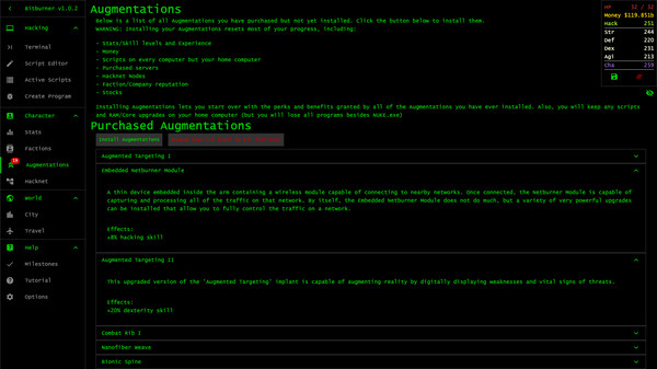 Bitburner Screenshot