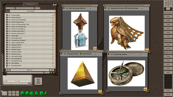Fantasy Grounds - Vault of Magic for 5th Edition