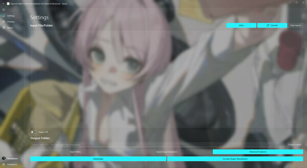 SVFI - Transparent Footage Support