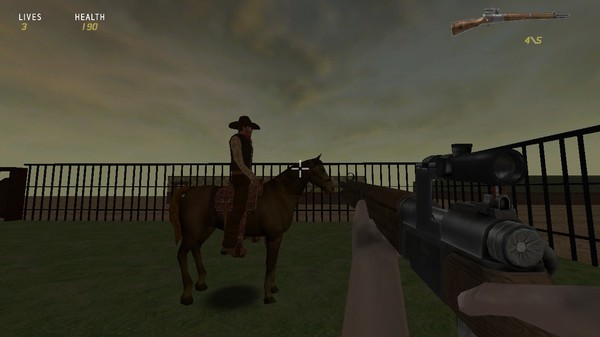 Screenshot z All Hit All Her: Western City