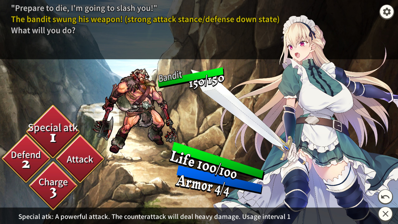 Maid Knight Alicia screenshot screenshot 2