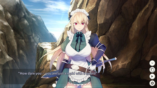 Screenshot z Maid Knight Alicia