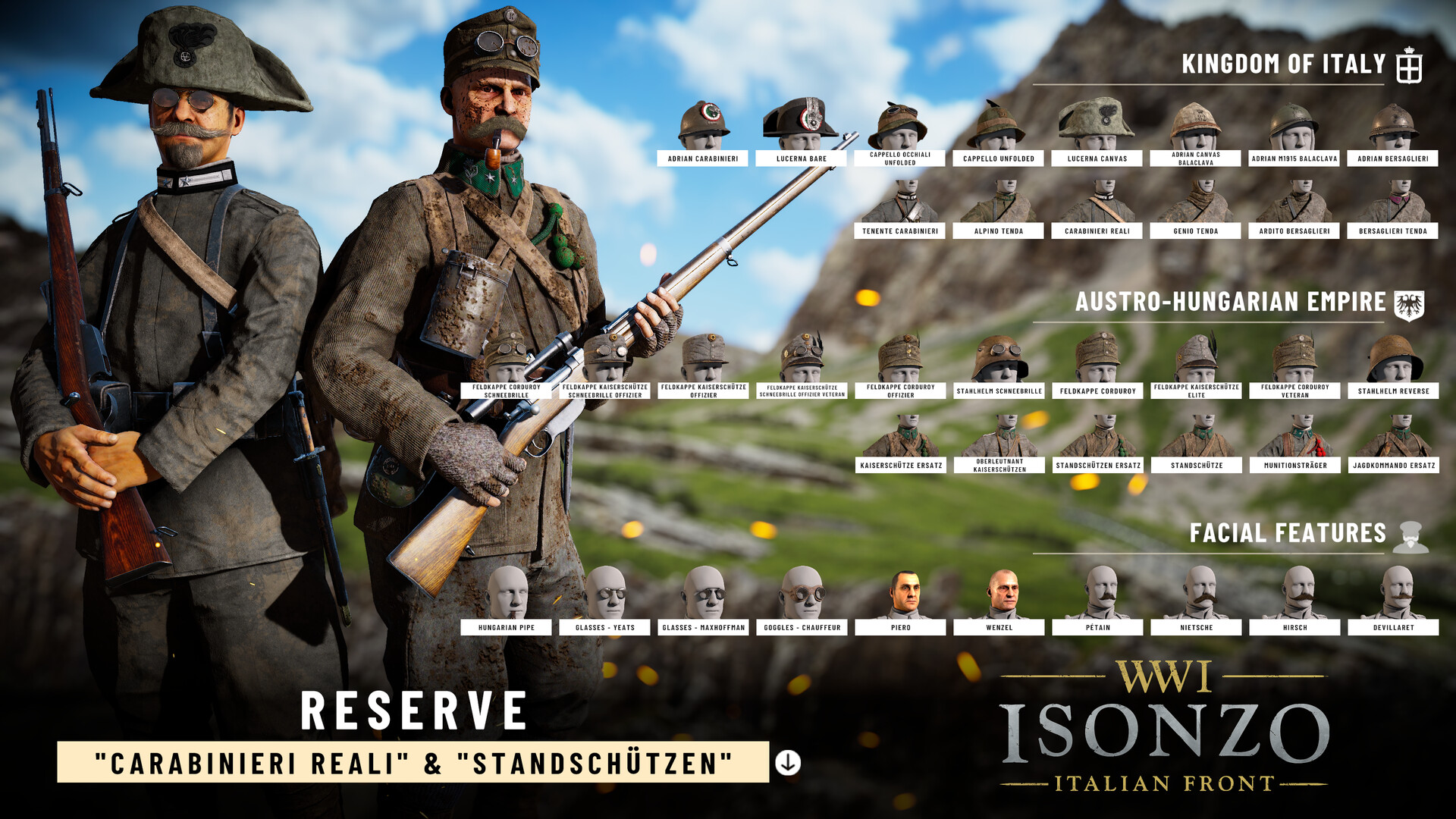 Isonzo - Reserve Units Pack