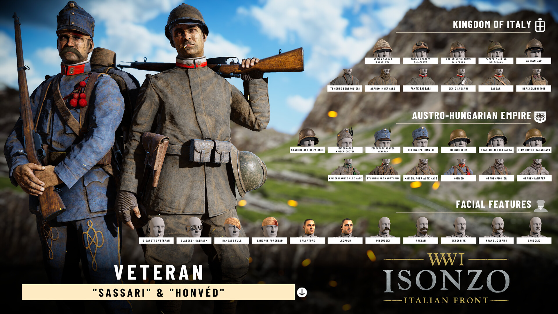 Isonzo - Veteran Units Pack
