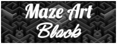 Maze Art: Black