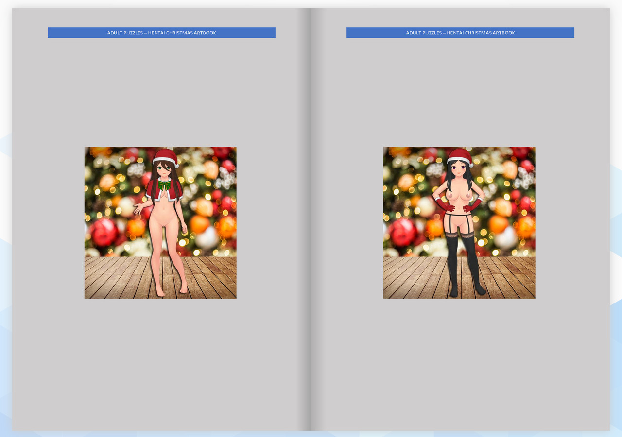 Adult Puzzles - Hentai Christmas ArtBook Featured Screenshot #1
