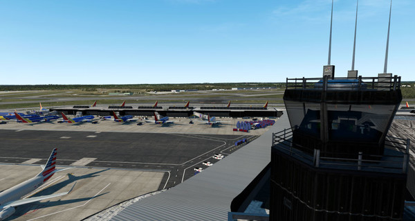 X-Plane 11 - Add-on: Verticalsim - KBWI - Baltimore Professional Edition XP — скриншот 15